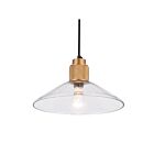 Canarm Myra IPL2079B01GD 1-Light Gold 40W Pendant