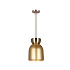 Canarm Aurea IPL2102B01GDP 1-Light Gold Rod Pendant