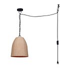 Canarm Malmo IPL2113B01BKR 1-Light Matte Black Chain Pendant