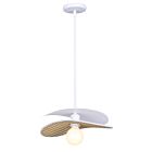Canarm IPL2181B01WHP 1-Light 60W Matte White Pendant