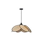 Canarm IPL2182B01BKP 1-Light 60W Matte Black Pendant