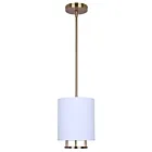 Canarm IPL2191B01GD 1-Light 60W Gold Pendant