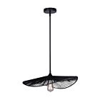 Canarm IPL2208B01BK 1-Light 60W Matte Black Pendant