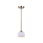 Canarm IPL2252B01GD Clare 1-Light 60W Gold Pendant