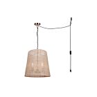 Canarm IPL2270B03GD18 Manille 3-Lights 180W Gold Pendant