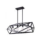 Canarm SKAR IPL379B04BK32 4-Lights Matte Black Rod Pendant