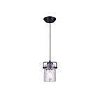 Canarm ARDEN IPL707A01GPH 1-Light Graphite Cord Pendant