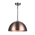 Canarm MAGNOLIA IPL735B01GD 1-Light Gold 60W Bowl Pendant