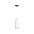 Canarm ELOISE IPL740B01BK 1-Light Matte Black 60W Pendant