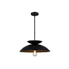 Canarm ZIVA IPL786B01BK 1 Light Matte Black 60W Pendant