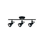 Canarm POLO IT622A03BK10 3-Lights Matte Black 150W Adjustable Track Head