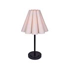 Canarm ITL1239A23BK Iris 60W Matte Black Table Lamp