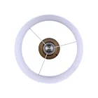 Canarm ITL2129B26GD 1-Light 100W Gold Table Lamp