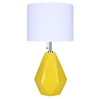 Canarm ITL2130B25MY 1-Light 100W Yellow Table Lamp