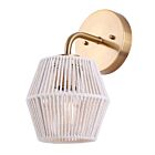 Canarm WILLOW IVL1120A01GD Gold 1-Light 40W Vanity Light