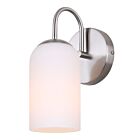 Canarm Novalee IVL1130A01BN 1-Light Brushed Nickel Vanity light