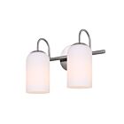 Canarm Novalee IVL1130A02BN 2-Lights Brushed Nickel Vanity light