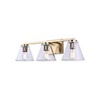 Canarm Berklie IVL1159A03GD 3-Lights Gold Vanity light