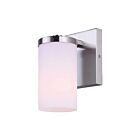 Canarm IVL1234A01BN-FO Britton 1-Light 100W Brushed Nickel Vanity Light