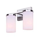 Canarm IVL1234A02BN-FO Britton 2-Lights 200W Brushed Nickel Vanity Light