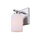 Canarm IVL1241A01BN Bram 1-Light 60W Brushed Nickel Vanity Light