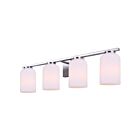 Canarm IVL1241A04BN Bram 4-Lights 60W Brushed Nickel Vanity Light