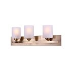 Canarm IVL370A03GD-AL Hampton 3-Lights 180W Gold Vanity Light