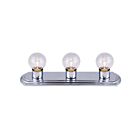 Canarm IVLBS1307 3-Lights 180W Chrome Vanity Light
