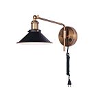 Canarm IWF1017A01BKG TALLY 1-Light 60W Gold Wall Mount