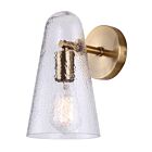 Canarm Luisa IWF1144A01GD 1-Light Gold Wall Light