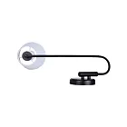 Canarm IWF1201A01BK 60W Matte Black Indoor Wall Light