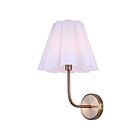 Canarm IWF1239A01GD Iris 60W Gold Wall Light