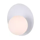 Canarm IWF2188B01WH9 40W Matte White Indoor Wall Light