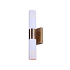 Canarm IWF2247B02GDW Iris 120W Gold Wall Light