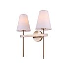 Canarm IWF2254B02GD Nell 80W Gold Wall Light