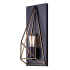 Canarm Iwl676A01Bkg Greer 1-Light 60W Matte Black Wall Light