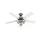 Canarm Catalyst II Series 42" Ceiling Fan Brushed Pewter CF6142551S