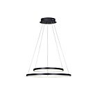 Canarm Lexie LCH128A24BK Matte Black Wide Cord LED Chandelier