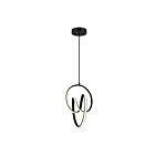 Canarm JASE LCH232A11BK Matte Black 20W LED Chandelier