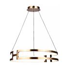 Canarm Bettony LCH278A24PGD Painted Gold LED Cord Chandelier