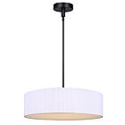 Canarm Carmynn LCH288A22BK Matte Black LED Rod Chandelier