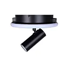 Canarm LCW314A01BK 9W Matte Black and Faux Wood LED Track Light