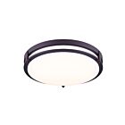 Canarm LFM112A16ORB-3CCT Gilda 31.5W Oil Rubbed Bronze LED Flush Mount CCT Selectable
