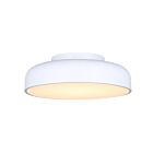 Canarm Zaria LFM281A14WH Matte White LED Flush Mount