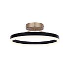 Canarm LFM335A16BKG Louie 24W Gold LED Flush Mount CCT Selectable