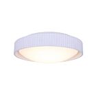 Canarm LFM337A17WHR Harvey 25W Matte White LED Flush Mount CCT Selectable