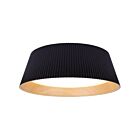 Canarm LFM344A18BKW Mira 32W Matte Black LED Flush Mount CCT Selectable