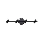 Canarm LT314A04BK 21W Matte Black and Faux Wood LED Track Light