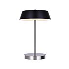 Canarm Jessa LTL263A14BKN Matte Black and Brushed Nickel 16W Table Lamp