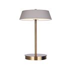 Canarm Jessa LTL263A14GDG Matte Grey and Gold 16W Table Lamp